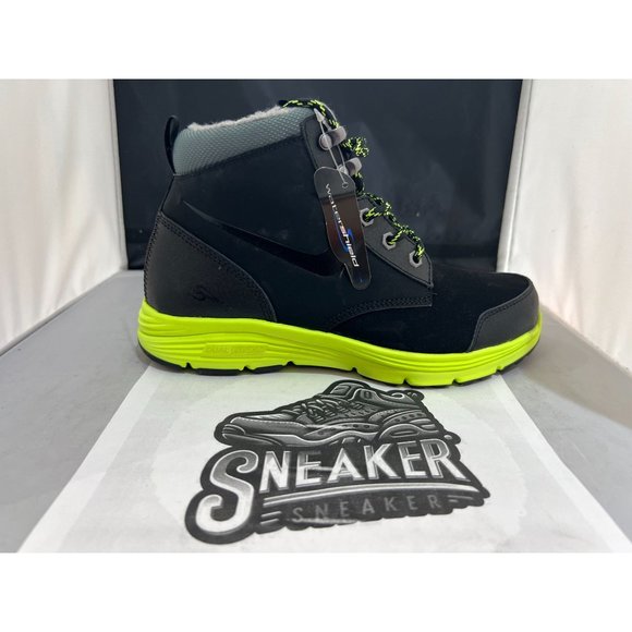 Nike Dual Fusion Jack Boot GS 'Black Volt - 535921 002 Youth size 6 - Picture 2 of 10